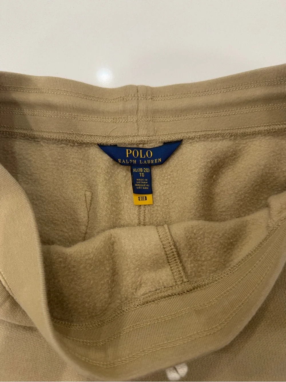 Ralph Lauren Kids Olive/Tan Hoodie Set